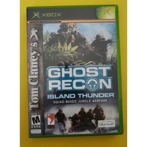 Tom Clancy's Ghost Recon: Island Thunder (Microsoft Xbox, 2003) - Picture 1 of 3